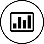 Donate by stocks icon